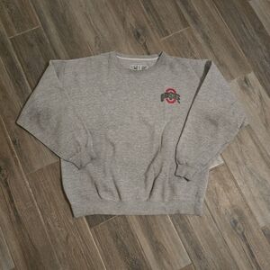 Vintage Y2K Distressed Ohio State University Sweatshirt Crewneck